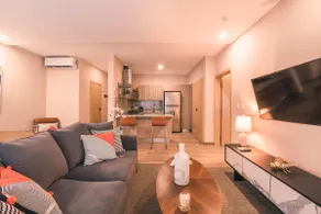 Modern flat for 3 in Piantini | Gym & pool access - Image 4