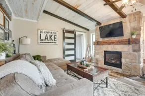 Tranquil Lakefront Cabin: Fire Pit, Grill & Patio - Image 4