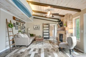 Tranquil Lakefront Cabin: Fire Pit, Grill & Patio - Image 5