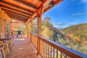Hilltop Cabin on 5 Acres w/ Hot Tub & Waterfall! - Image 2
