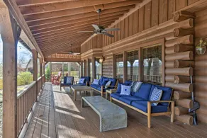 Hot Tub, Grill: Hilltop Log Cabin in Hot Springs! - Image 3