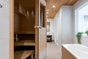1BR Penthouse with Sauna & Rooftop Terrace - Image 5