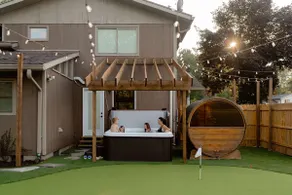 Bluffview on the River with a hot tub sauna pool table and more - Image 3