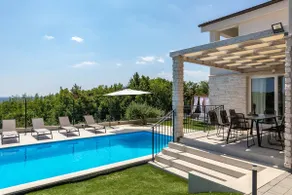 Villas Diminici / 4-Zimmer-Villa mit Meerblick 14a - Image 5