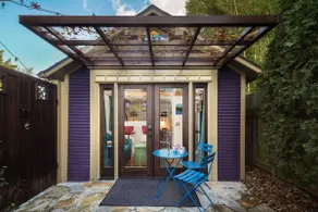 Patio Villa sleeps 1 to 4 has 2 kitchens gas fire pit - Image 2
