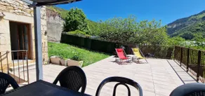 Gîte la Cardabelle -Gîte-Casa de banho privativa com banheira - Image 3