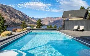 Lake Chelan View Home with pool, hot tub & yard! - Image 3