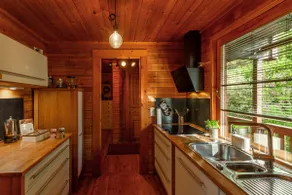 Log cabin Eifelsteig w/ fireplace garden & fireplace - Image 5