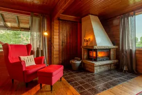Log cabin Eifelsteig w/ fireplace garden & fireplace - Image 4