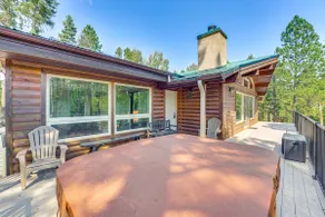 Stylish, Serene Angel Fire Cabin w/ Hot Tub! - Image 2