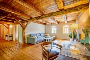 Historic granary with pool in the Selke Valley, Na - Image 5