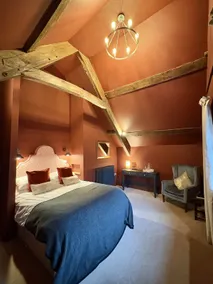 Cottage-Ensuite mit Dusche-Blick auf die Landschaft-Slowley Farm Cottage - Image 3