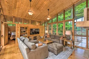 Lakefront ‘Glass House’ Cabin w/ Mountain Views! - Image 4