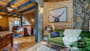 Cozy Cabin, Pioneer Lodge, Hot Tub, min from Blue Ridge - Image 3