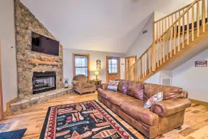 Quaint 'Lakeside' Cabin w/ Pond & Fire Pit! - Image 4