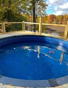 18-acre pond retreat | Heated pool & hot tub - Image 2
