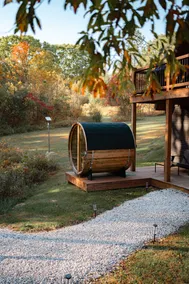 Moody Nordic A-Frame | Sauna | Hot Tub | Kids Fort - Image 3