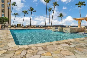 Ocean Views over Sandy Beach and Heated Pool - Image 3