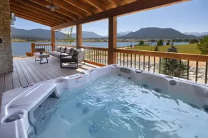 Chalet avec barbecue, terrasse et jacuzzi | Vue lac - Image 3