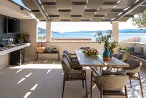 Meerblick Villa Mila mit 4 en-suite Schlafzimmern, privatem Pool, Finnischer Sauna, Laufband, Sandstrand 250m - Image 2