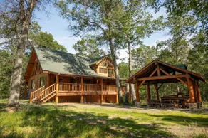Custom Log Cabin | Pizza Oven + Voyager Access - Image 2