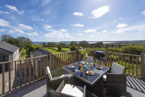 Greenfields Coach House - Balcony with stunning ocean view - Image 3