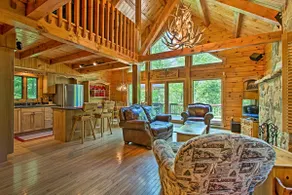 Fire Pit & Hot Tub: Poconos Family Cabin! - Image 4