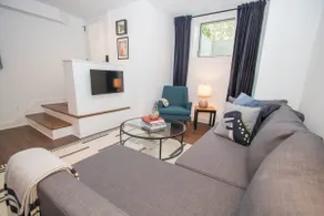 Stylish 1BR oasis with AC, laundry, next to park! - Image 2
