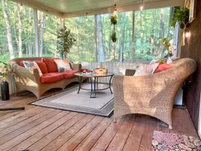 Chalet Retreat w/ Hot Tub, Short Walk to Lake & Pool - Image 4