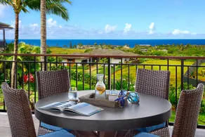 Kukui'ula Villa 8: Oceanview Condo w/AC/Private Lanai, Walk to Shops/Restaurants - Image 2