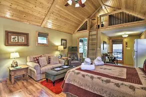 Cozy Asheville-Area Cabin w/ Hot Tub & Fireplace! - Image 4