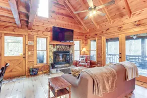 Waterfront Cabin w/ Beautiful River View & Hot Tub - Image 4