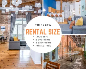 100 Year-Old Historic Brick 2BR Loft |Large Patio2 - Image 5