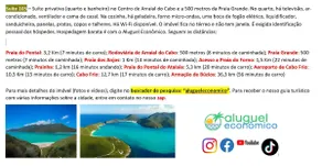 Arraial do Cabo - Suite 105 - Brisas do Farol - Affordable Rental - Image 2