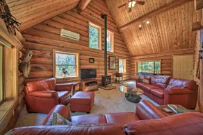 Large Cabin w/ Fire Pit + Grill on 34 Acres! - Image 3