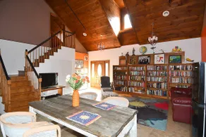 Mountain Meltdown - Pet Friendly, Grill, Wifi, Fire Pit, EV Station -Shared Space - Grill, Fire Pit, Covered Porch, Fountain Pond - Image 3