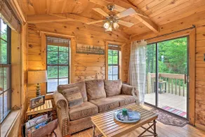 Quaint Log Cabin w/ Views Near West Jefferson - Image 4