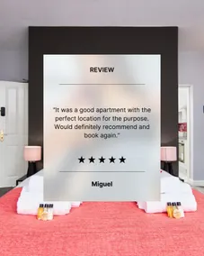 Stylish Apt Near EMA; Gym & Pool Access, Fast WiFi - Image 3
