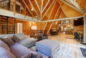 Bear Hugs A-Frame Cabin with Games, AC & BBQ Grill - Image 3