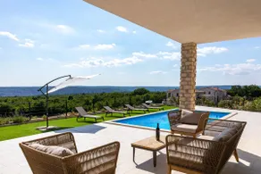 Villen Diminici / 5-Schlafzimmer-Villa mit Pool und Panoramablick auf das Meer 3F - Image 4