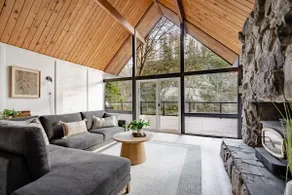 Luxe Riverfront A-Frame | Hot Tub | Fishing - Image 3