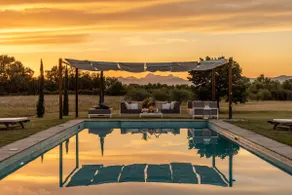 Il Conte, Traditional Tuscany 3 bedrooms Luxury Farmhouse Villa with Private Pool and SPA in Orentano - Image 2