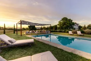 Il Conte, Traditional Tuscany 3 bedrooms Luxury Farmhouse Villa with Private Pool and SPA in Orentano - Image 5