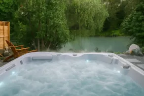 Cozy Riverfront Cottage | Salt Hot Tub & Firepit - Image 2