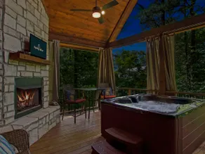 Serene Forest Cabin Escape with Hot Tub - Image 4