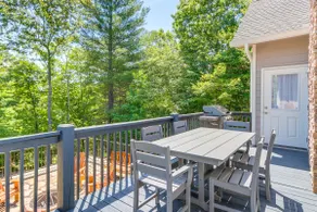 Deck, Fire Pit & Fireplace: Murphy Forest Retreat - Image 3