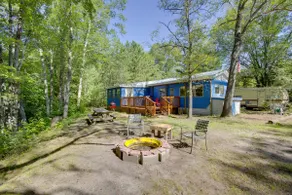 Little Manistee Riverfront Cabin w/ Fire Pit! - Image 2