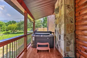 Sevierville Cabin: Deck w/ Picnic Table & Hot Tub! - Image 2