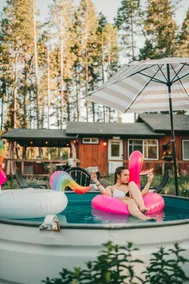 Tiny Cabin in the Woods with Hot Tub & Alpaca Rescue - Image 2