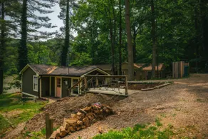 Cozy Cabin on Lake Front With Hot tub Firepit - Image 2